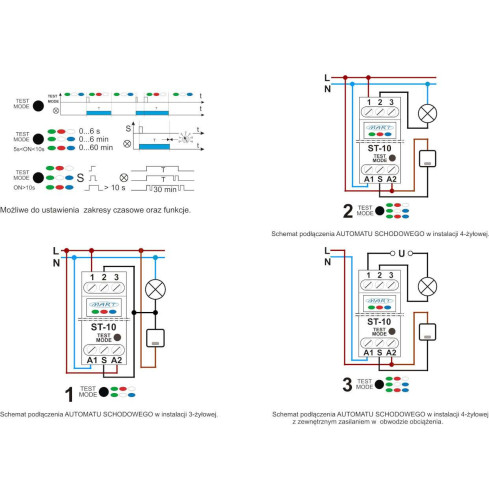 Automat schodowy ST-10