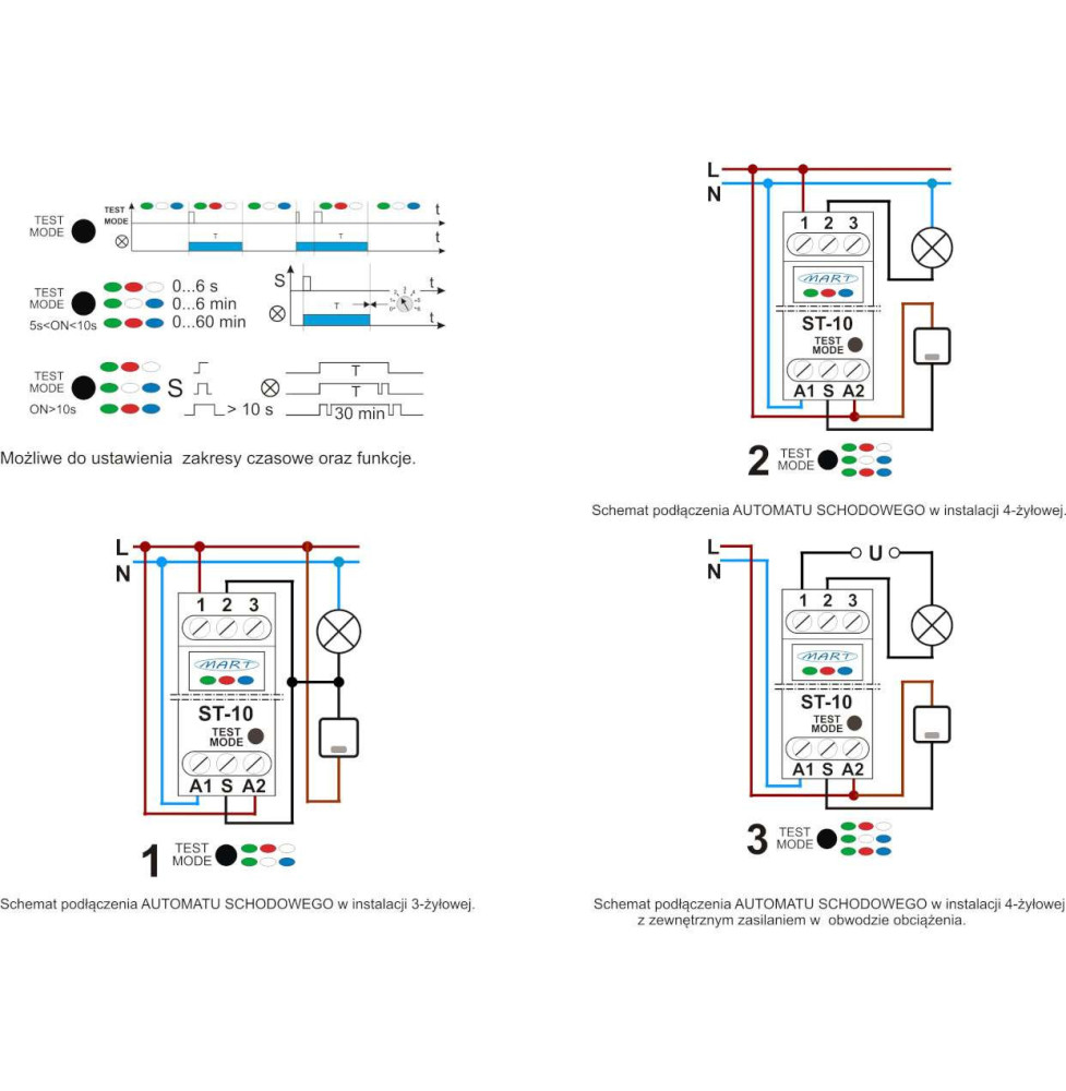 Automat schodowy ST-10