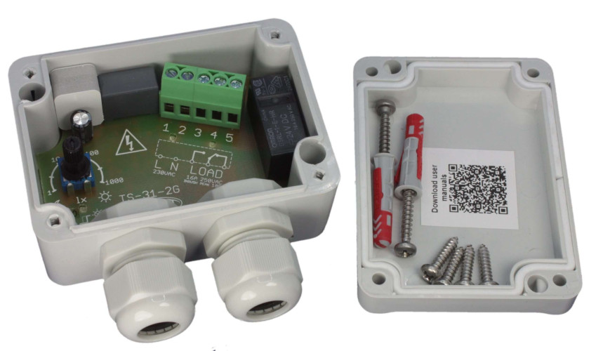 Automat Zmierzchowy TS-31-2-G.4 GALWANICZNY 100 000lx